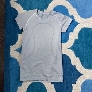 Lululemon Swiftly tech short sleeve crew striped